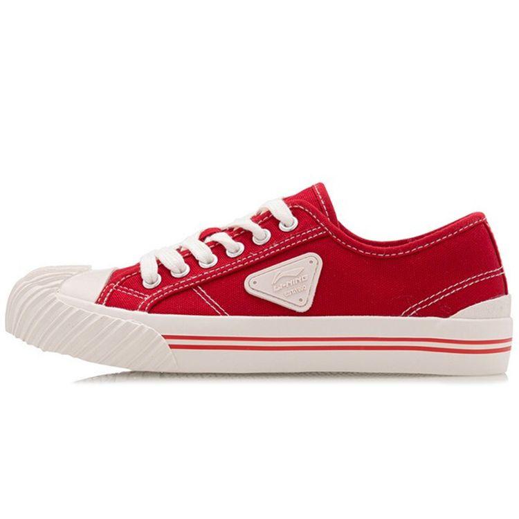 

Li Ning Cookie Classic Casual Sneakers Women sneakers White Red AGCQ256-4 37