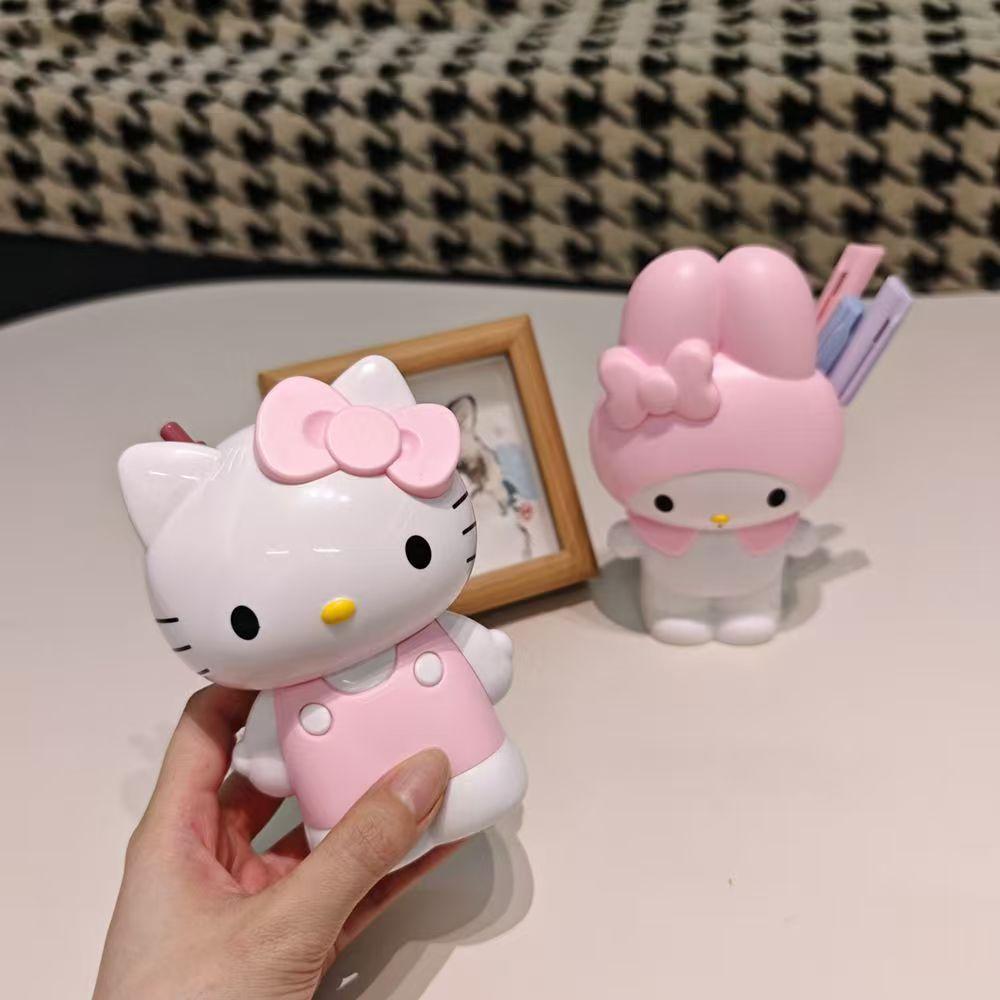  Kuromi  Makeup Brush Storage Kawaii Pen Holder Desktop Storage Ornament Melody Student Pen Holder Storage Gift