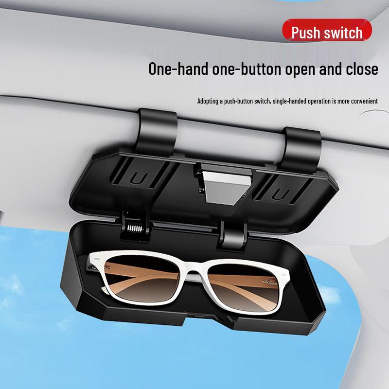 Car Visor Eyeglasses & Sunglasses Holder Clip