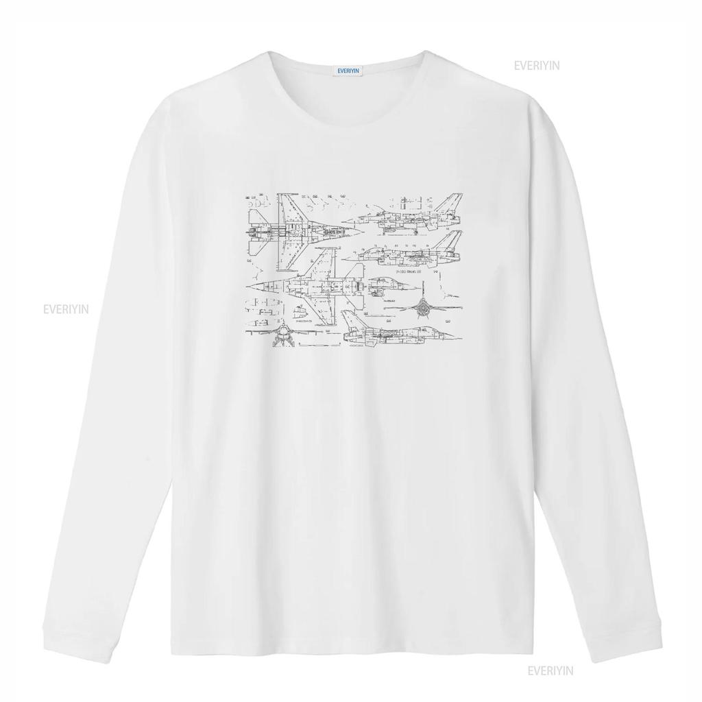 F18 Jet Aircraft Fighter Blueprint Design T Shirt vintage Washed Versatile Comfortable Stylish Soft streetwear designer clothes