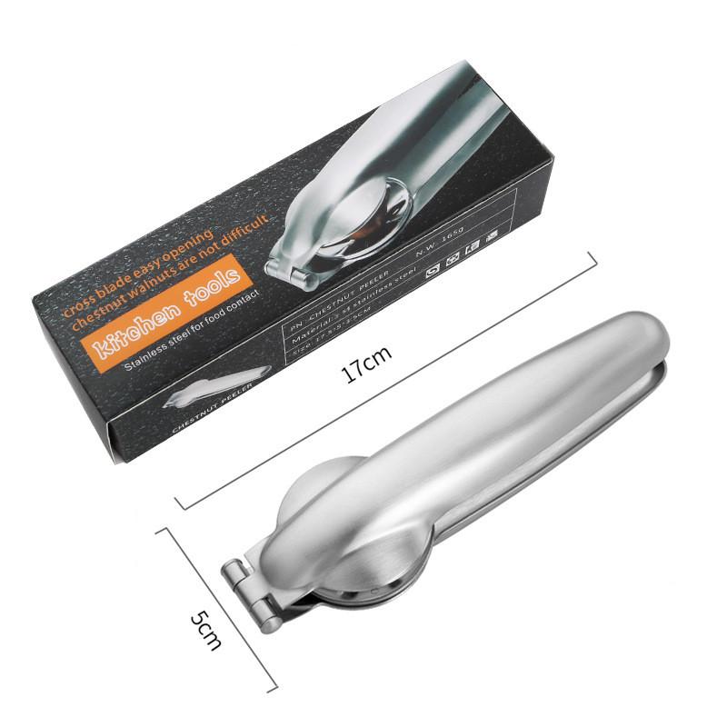 High Quality Stainless Steel Two in One Chestnut Machine Kitchen Tool with Dry Bottle Opener Sheath and Cutter Function