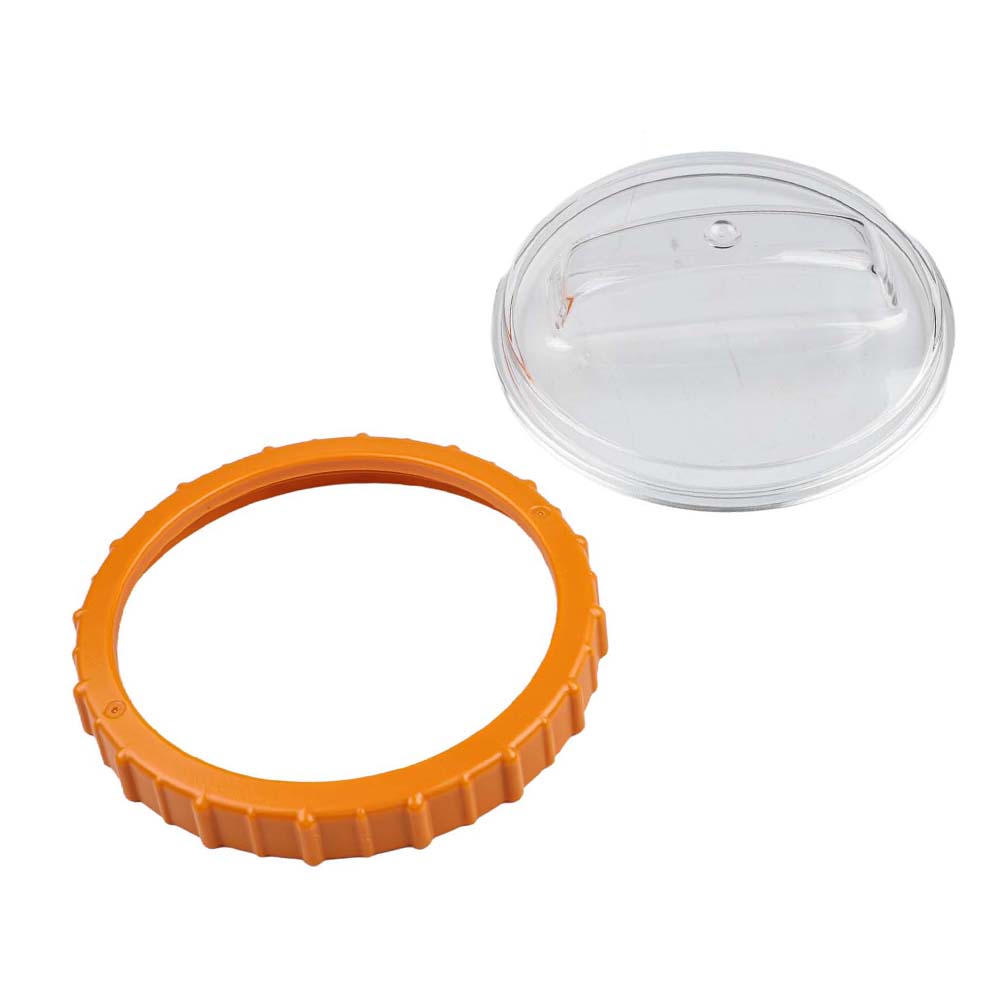 Orange Nut P07018 + Transparent Cover P07019 + Basket P6562ASS16 Pre Filter Kit for Sand Pumps 58486 58497 58499