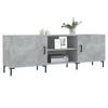 VidaXL TV Stand Concrete Grey 150x30x50 Cm Engineered Wood 829104