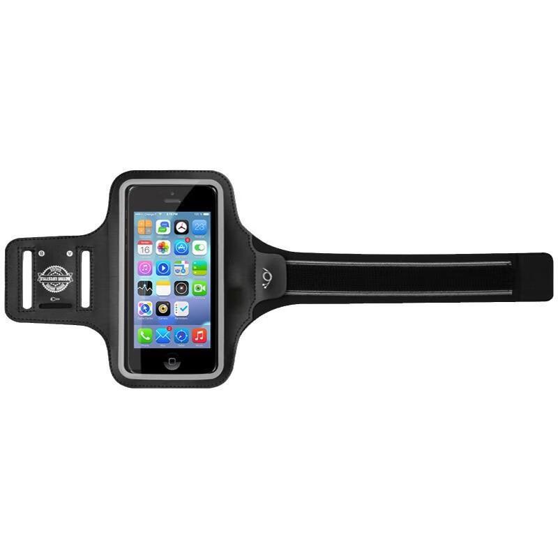 OEING Lightweight Touchscreen Reflective Running Armband (2-Pack)