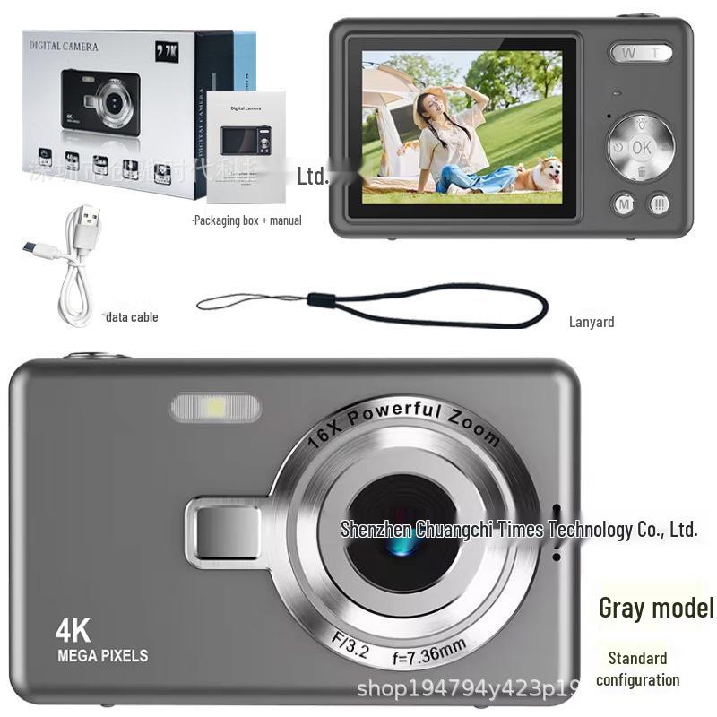 Cross-Border HD Mini Digital Camera for Students & Children's Photography