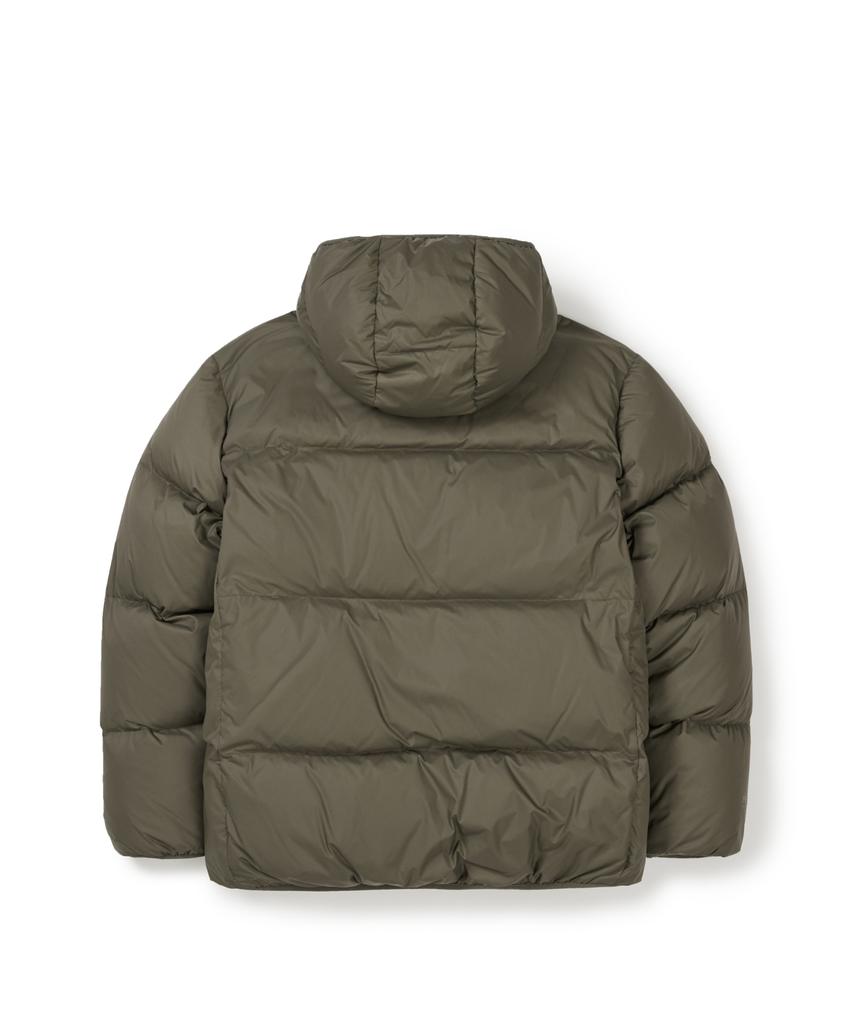 Snowpeak Apparel Airnova Pertex Reversible Hooded Heavy Down Jacket (S25Wupdj14) Yellow Khaki