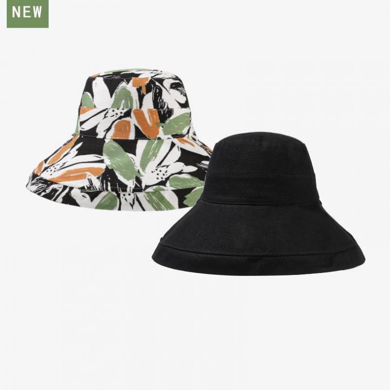 Spring Summer Hats For Women Bucket Hat Double Sided Fisherman Cap Sun Protection Casual Sun Hat Ladies Foldable Sunhat New