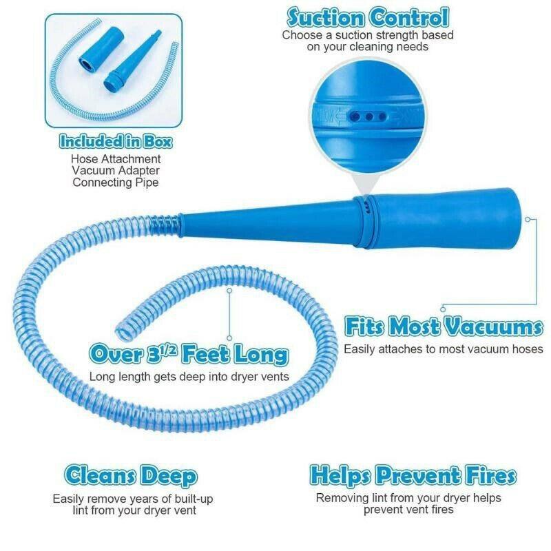 Buy Universal Dryer Vent Vacuum Cleaner 