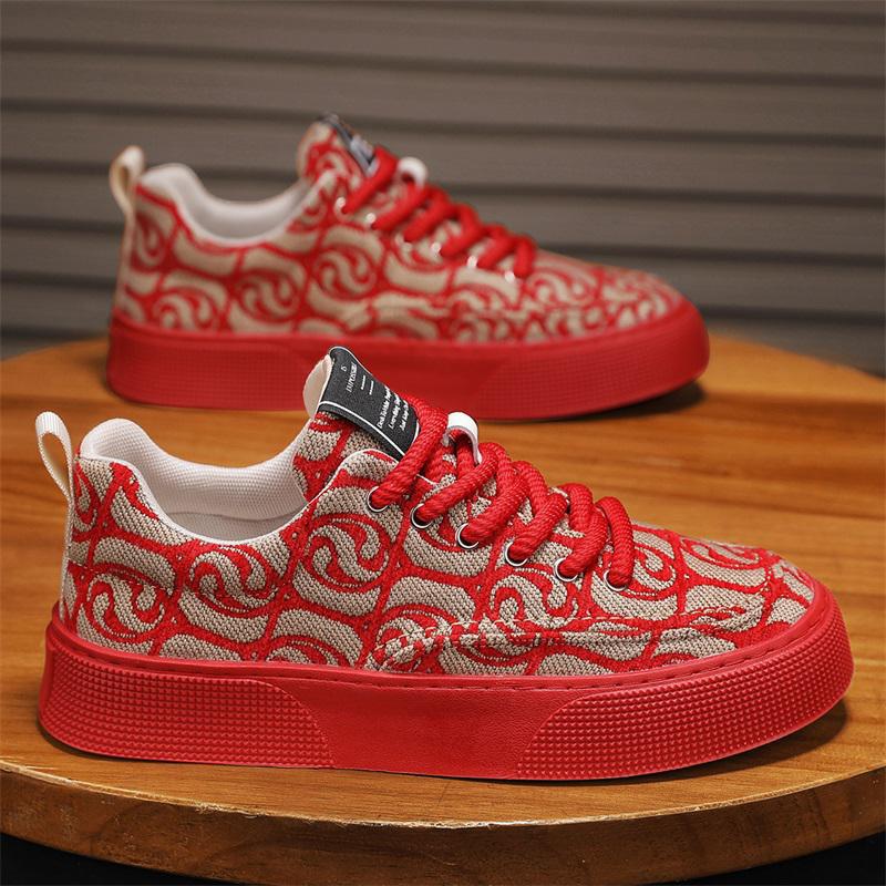 22 Years of New Printed Comfortable Board Shoes Casual Canvas Shoes