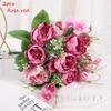 2PCS Artificial Flower Bouquets – For Indoor/Outdoor Gardening, Weddings, and Home Decor