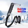 1 In 1 111W Cable Type C To C Super Fast Charging Foldable Bracket Data Cable TypeC Desktop Holder Charging Wire For Iphone17