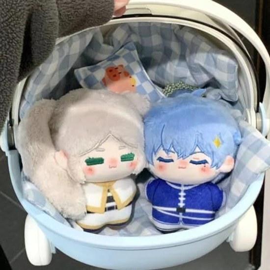 Soso no Furiren Artikel Himmel Plüschtier Puppe stilvoll süß weich flauschig Cosplay Requisite hohe Elastizität beliebte Figur Nickerchenraum Dekoration Unterstützung Geschenk