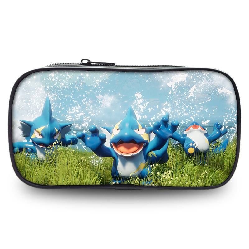 Trousse à crayons étudiante grande capacité Palworld Sac à papeterie élégant en polyester