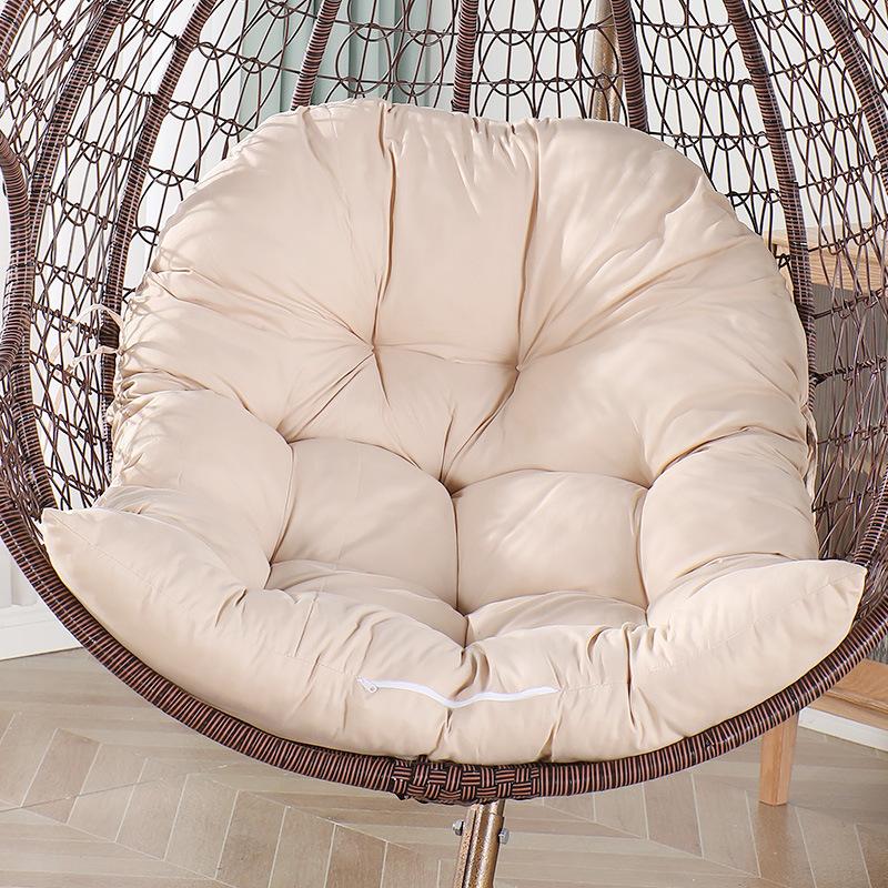 Comfortable and Breathable Suspended Basket Cushion Removable and Washable Rocking Chair Cushions Outdoor Balcony Garden Thick Hanging Chair Mat