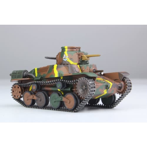 PLATZ Girls & Panzer Final Chapter Type 95 Light Tank Chi-Ha-Tan Academy 1/72 Scale Plastic Model GP72-33 Molded in Color