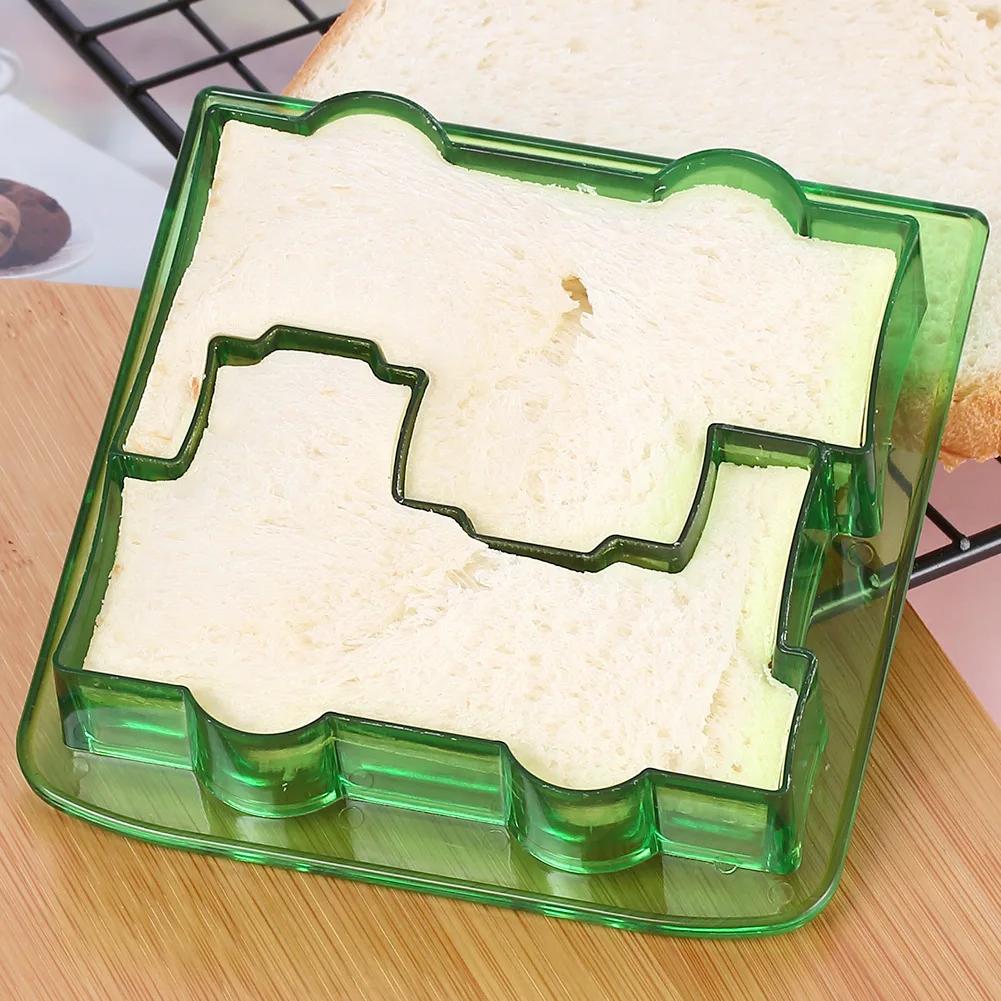 Mittagessen DIY Sandwiches Ausstecher Form Lebensmittelschneideform Brotkekse Form Kinder Backwerkzeuge