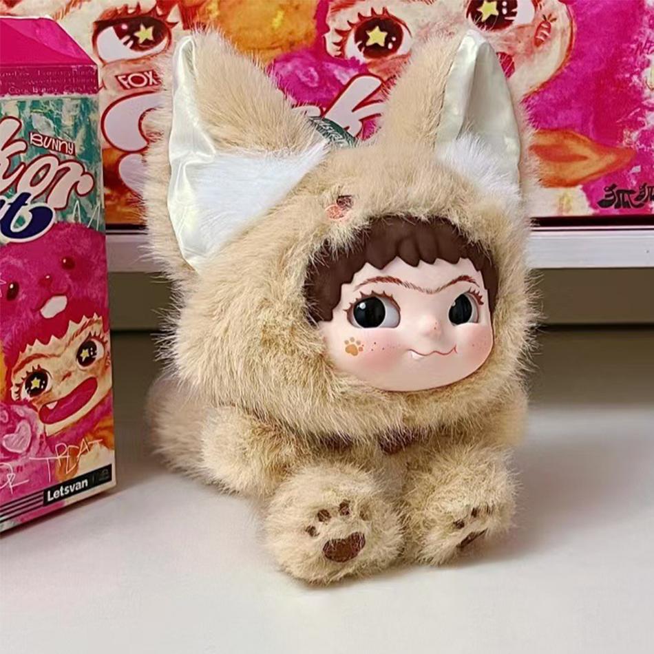 Wakuku Pluizig Trendy Leuke Feestdoos Schattige Wakuku Actiefiguur Mysteriedoos Schattige Poppen Tas Hanger Pop Verrassingszak Cadeau Speelgoed