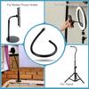 PATIKIL 50cm Gooseneck 3-Piece Set Microphone Arm Stand Tube Adapter Extension Flexible Arm Connection for Microphone Light Camera Smartphone DIY
