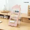 Detachable Slanted Multifunctional Large Capacity Pen Holder, Student Desktop Plastic Storage Creative Pen Holder