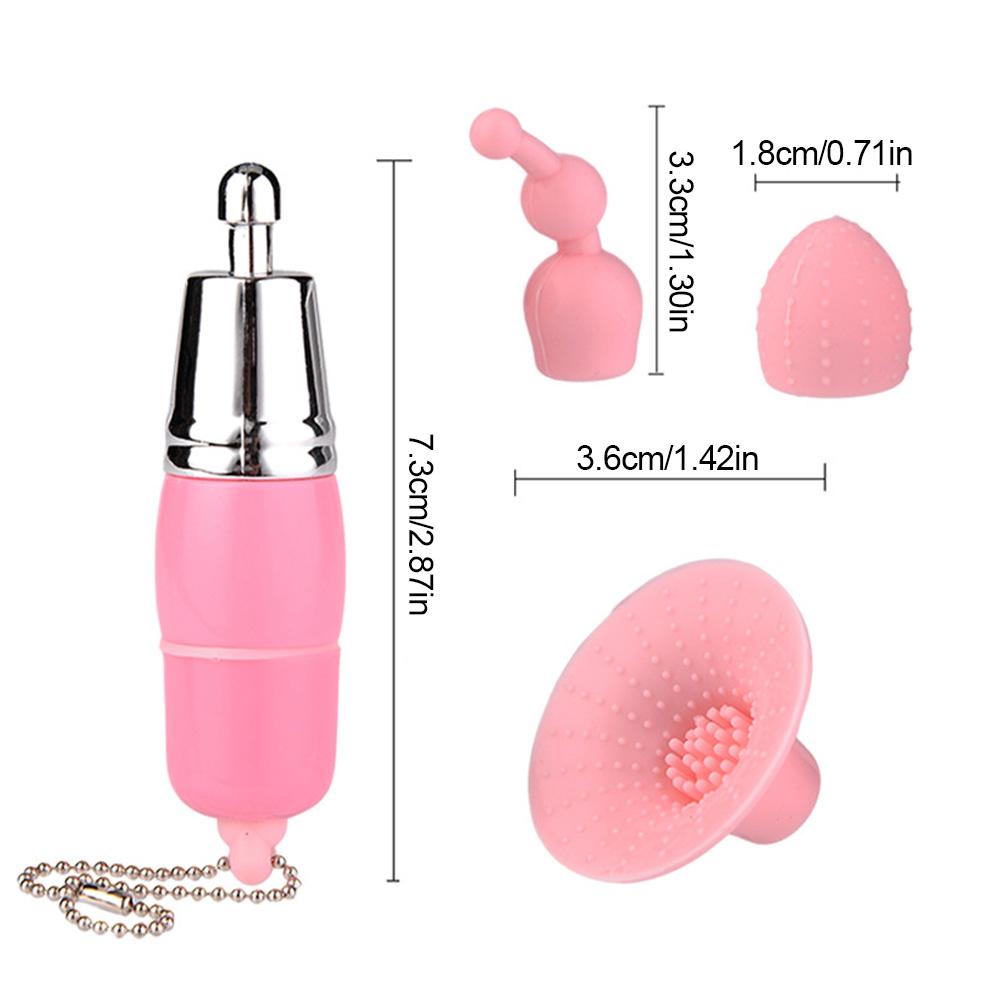 Seks Zabawki Język Wibratory Trzyczęściowy Tykwa Mini AV Pręt Wibracyjny Masaż Oralny Lizanie Łechtaczki Stymulator Seks Zabawki Dla Kobiet