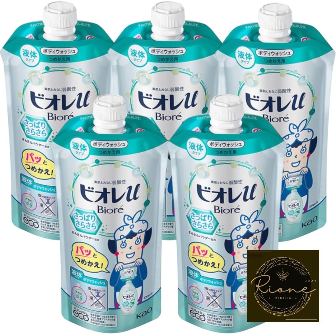

Kao Biore u Refreshing and Smooth Skin Refill x 5 Body Soap