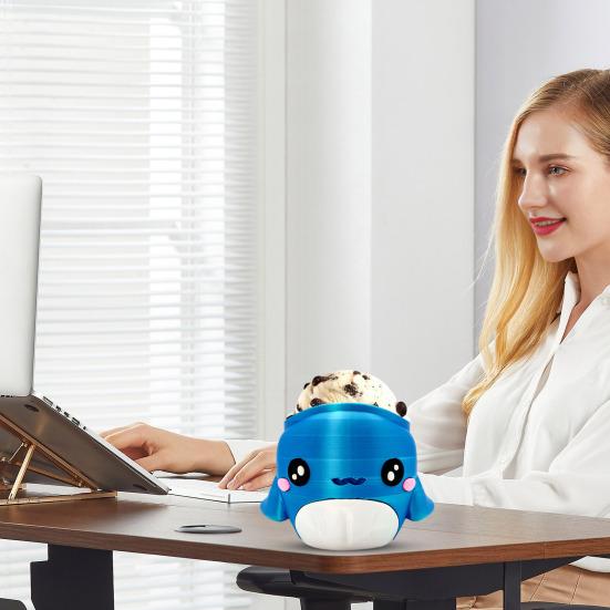 Whale Ice Cream Holder Reusable Pint Sleeve for Ice Cream