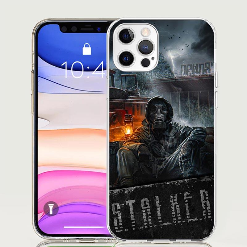 

Game S-Stalker Phone Case For Iphone X XS XR 13 12 Mini 11 Pro Max 7 Plus 8 + 6S 6 5S SE 5 Art Customized Coque Capa iPhone 11 Pro