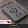 Modern Imitation Wujin Porcelain Tea Tray with Drainage for Dry Brew - Light Luxury Style Tea Table Set