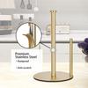 Modern Stainless Steel Paper Towel Holder for Kitchen and Bathroom Easyly To Install and Clean Hygienic Surfaces