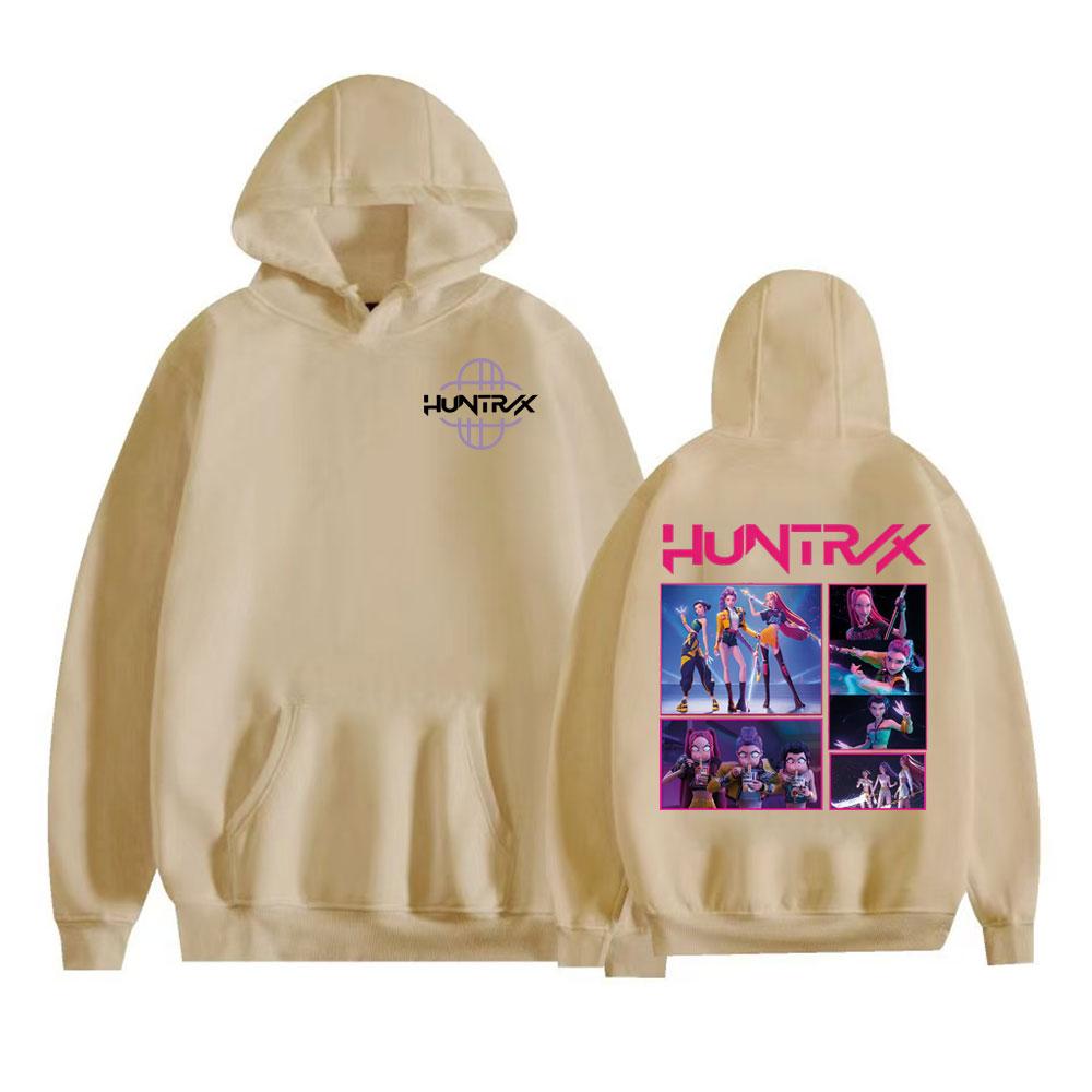 KPop Demon Hunters Guerreras Graphic Hoodies Men Women Clothing Fashion Cartoon Sweatshirt Aesthetic Casual Pullovers Streetwear