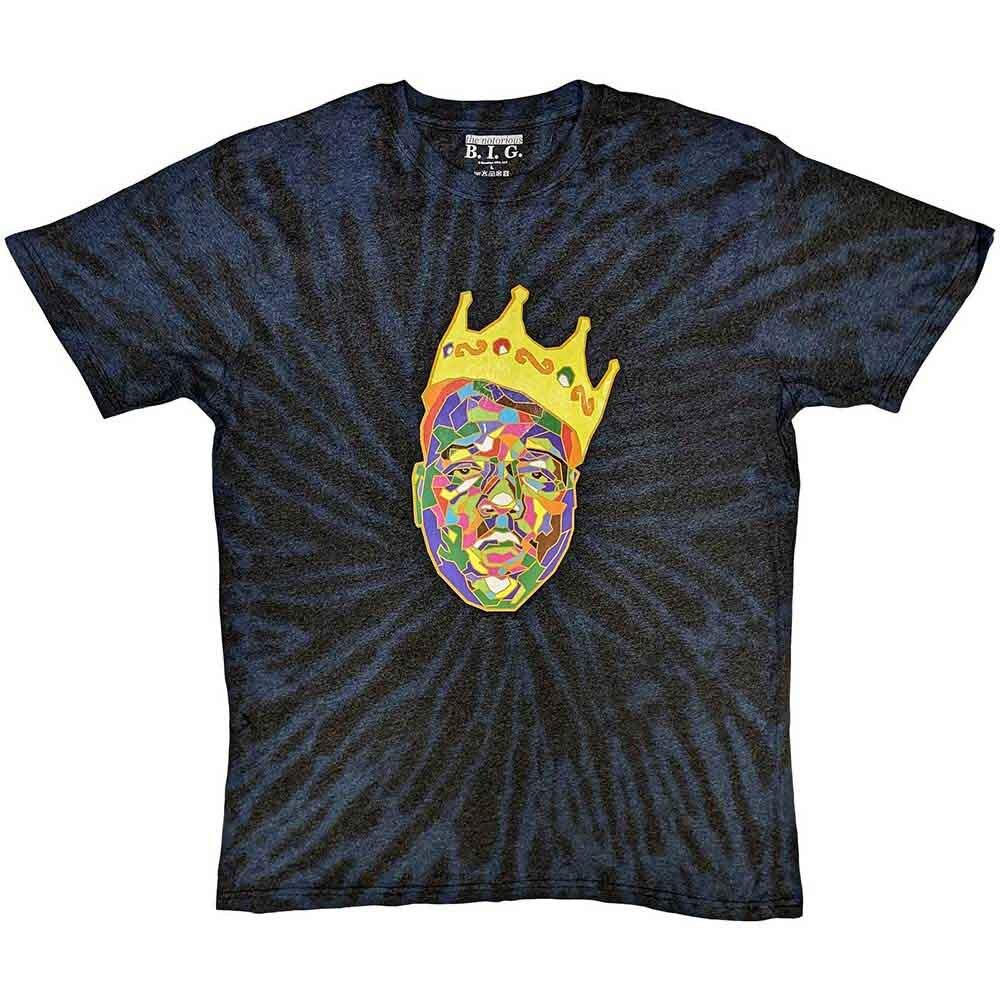Biggie Smalls Crown T-Shirt Blue New Unisex T-Shirt S