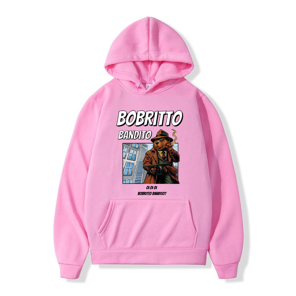 

Bobrito Bandito Funny Hoodie Italian Brainrot Men s Woman Autumn Winter Fleece Streetwear Tops XXXL