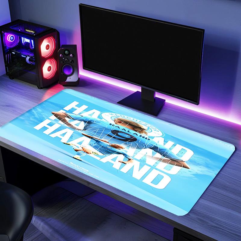 Haaland Mouse Pad - Non-Slip Rubber Base, Smooth Surface for Work,Gaming,Office,And Home Use, Desk Mouse Pad