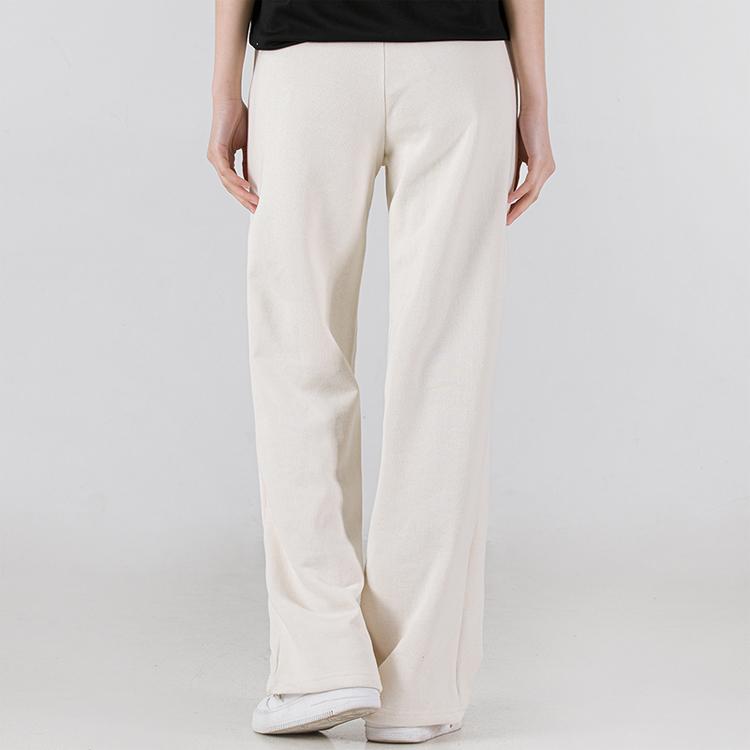 Puma Logo Print Loose Wide Leg Sports Pants Women pants Off-White 536308-99