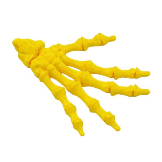 Ghost Hand Decoration Realistic 3D Printed Skeleton Hand Model Haunted House Ornament DIY Project Accent