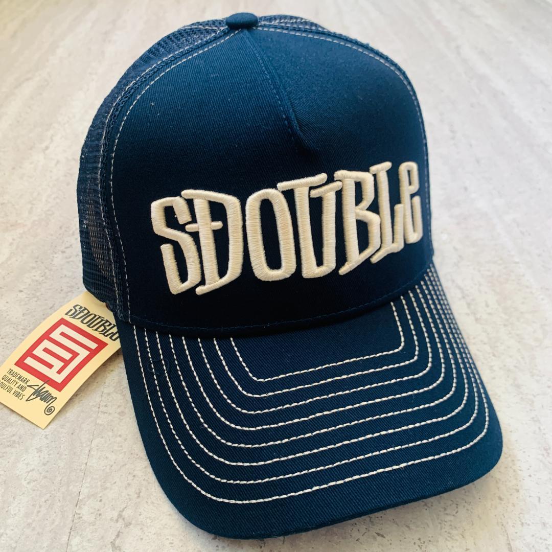 

[USED] Overseas Limited S/Double S Double Trucker Mesh Cap