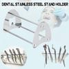 Dental Stainless Steel Pliers Forceps Stand Organize Holder Scissors Tooth Extraction Tongs Place Organize Storage Dentist Tool