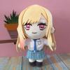 Cute My Dress Up Darling Plushies Marin Kitagawa School Uniform Shizuku Maid Cosplay Soft Stuffed Doll Anime Character Plush Toy for Fan Birthday Gift