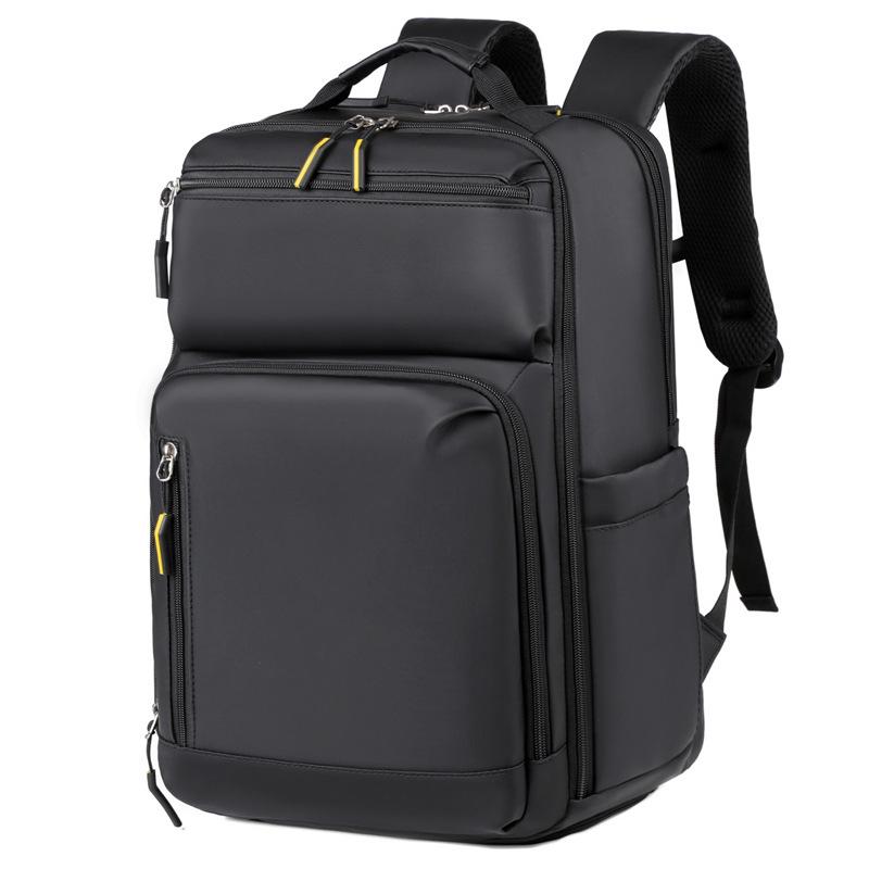 Multifunctional Waterproof Travel Backpack with Laptop and Shoe Compartments, Unisex