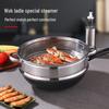 Universal Stainless Steel Steamer Rack & Tray for Electric Hot Pot and Wok