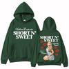 Sabrina Carpenter Wereldtournee 2025 Hoodie Man Vrouw Harajuku Lange Mouw Pullover Tops Sweatshirt Cadeau