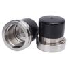 2 Pcs Trailer Bearing Protectors 2.441in Dia Auto Check Stainless Steel Aluminum Alloy for Boat Trailers