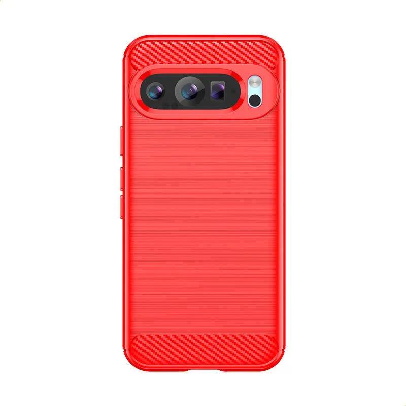 Phone Case For Google Pixel 9 ,flexible Tpu Fiber Protective Cover For Google Pixel 9