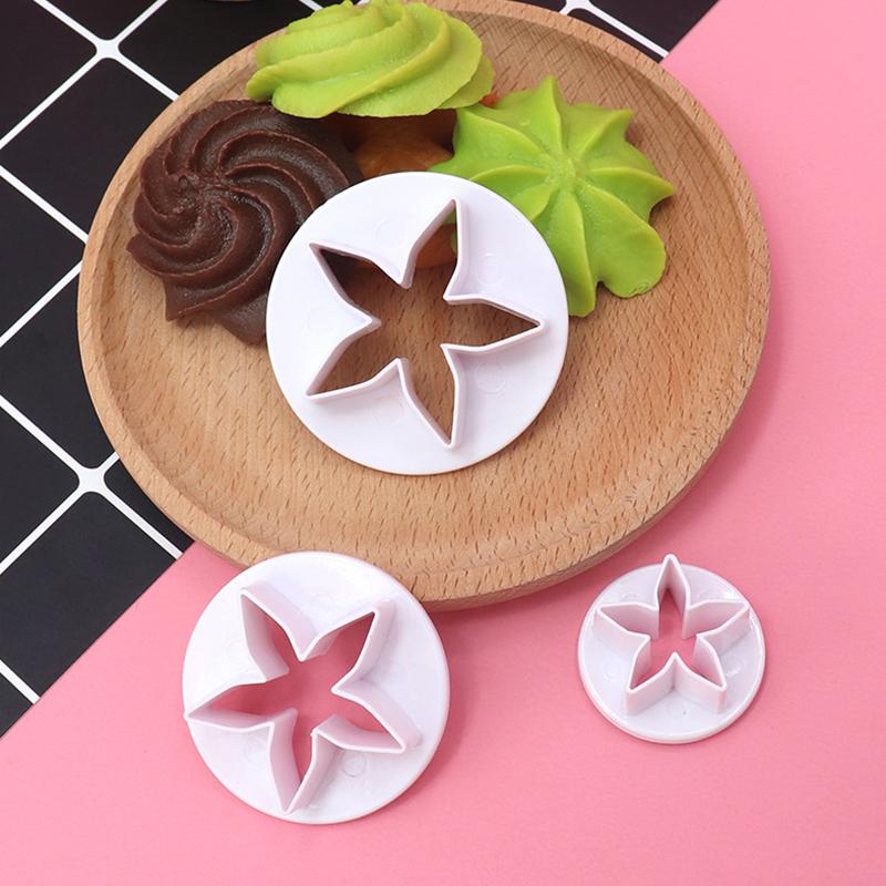 33PCS Biscuit Cutting Mold Spring Pressing Molds Leaf Star Heart Easy To Remove Fondant Cake Cookie Cutter Kitchen Accessory ZYF