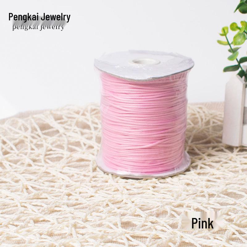 Colored Waxed Cord for DIY Bracelet and Necklace Making