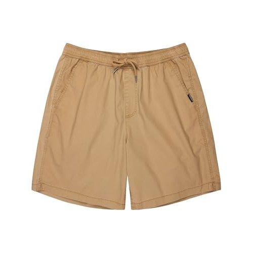 QUIKSILVER TAXER WS 19 Men's Cotton Stretch Walk Shorts Elastic Waistboard Shorts