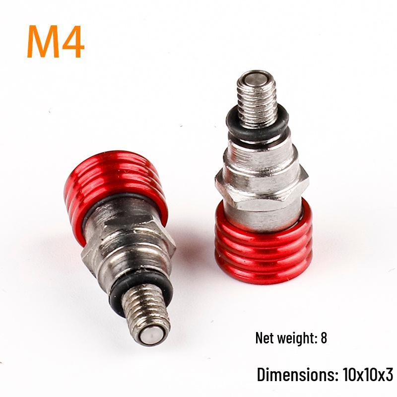 M4/M5 Front Shock Absorber Bleeder Screw for KTM, Honda CRF, Kawasaki KX, Suzuki, Yamaha Off-Road Modifications