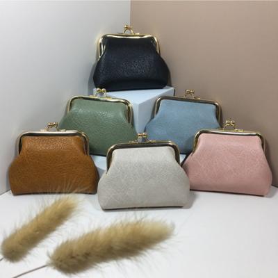 Women New Retro Coin Purse Ladies Money Key Earphone Wallet Buckle Candy Color Girl Coin Storage Bags Pouch