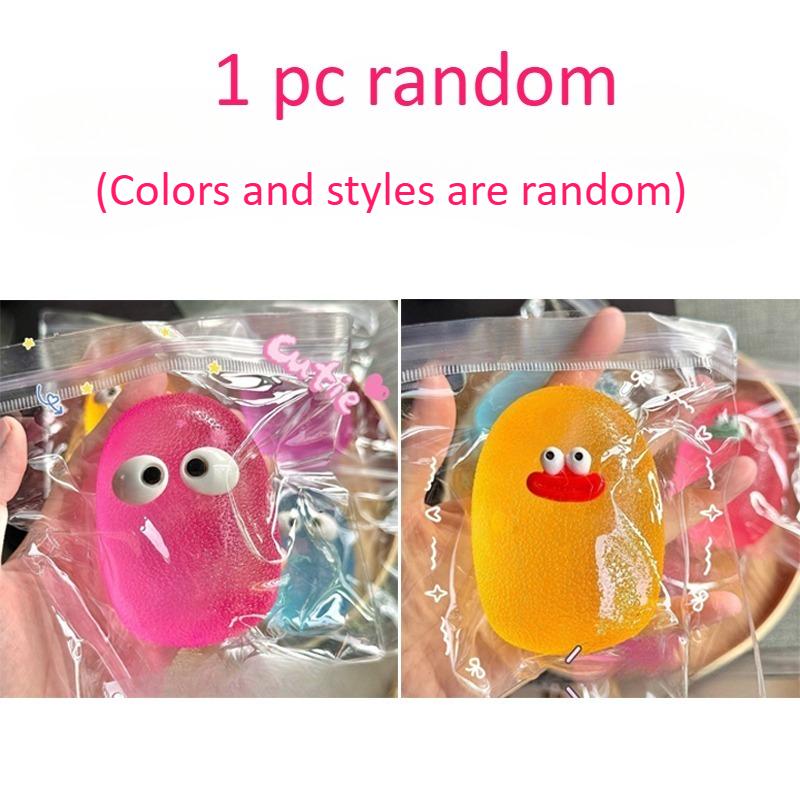

Squishy Maltose Big Eyes Squeeze Toy Sausage Mouth Slow Rebound Sensory Fidget Toy Anxiety Relief Novelty Fun Decompression Gift