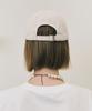 Nigaennikol Nicole Lettering Ball Cap_Beige